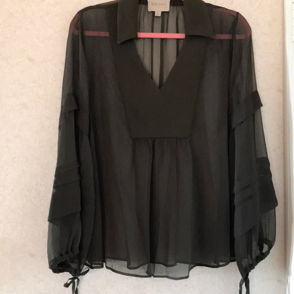 Moon river sheer top